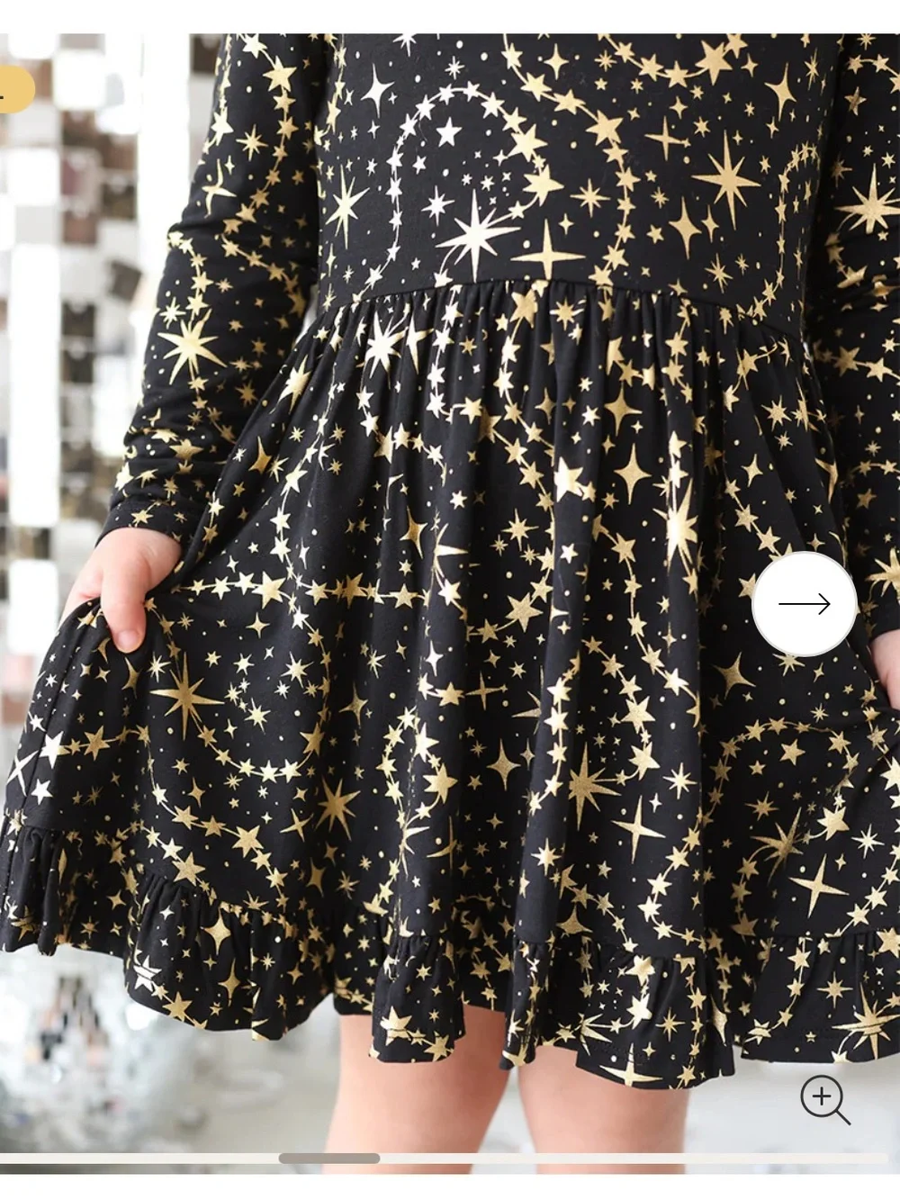Posh Peanut Calypso Ruffled Twirl Dress